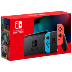 Nintendo Switch Console with Neon Red/Blue Joy-Con (Neuf / New)